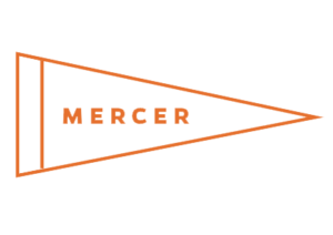 Orange Mercer pennant clip art