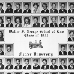 Composite image of class of 1986