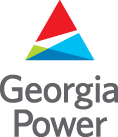 Georgia Power logo with multicolored triangle